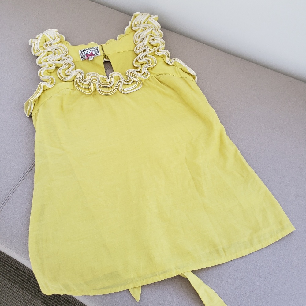 Anthropologie Curled Ribbon Tank - Picture 4 of 8